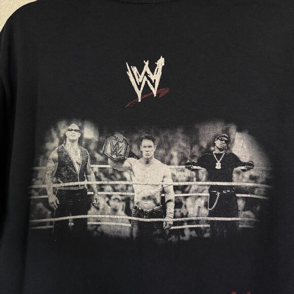 WWE Cactus Jack Shirt Men Medium John Cena Travis Scott Wrestling Is Real Tshirt - Picture 7 of 14